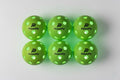 PowerFly LED Pickleballs | 6-Pack - Green
