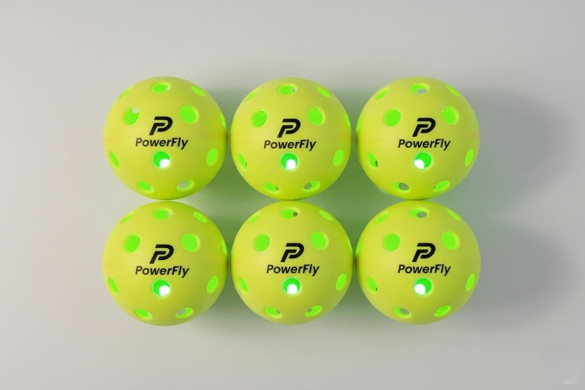 PowerFly LED Pickleballs - Yellow