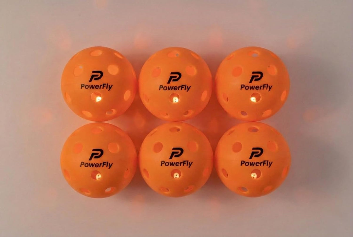 PowerFly LED Pickleballs - Orange